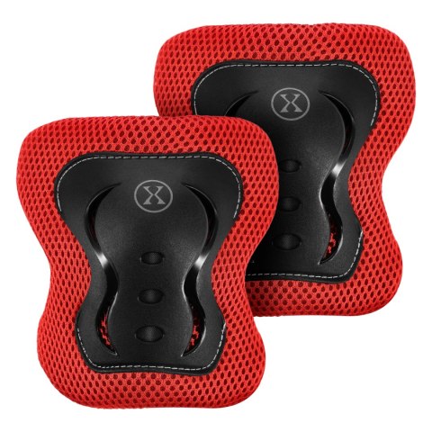 H320 ZESTAW OCHRANIACZY CZERWONY ROZM. M NILS EXTREME