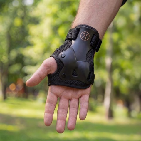 H320 ZESTAW OCHRANIACZY ZŁOTY ROZM. S NILS EXTREME