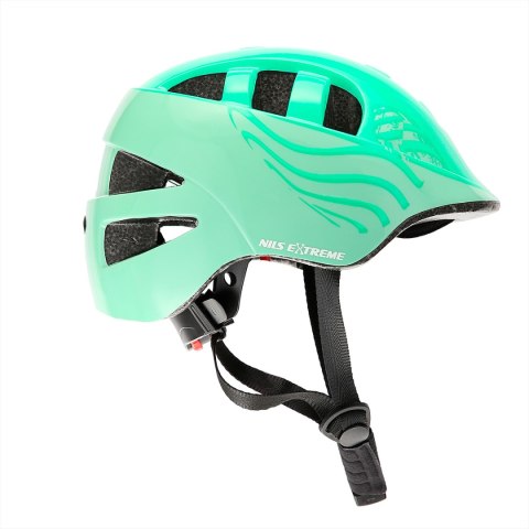 MTW08 ZIELONY ROZM. XS (48-52CM) KASK DZIECIĘCY NILS EXTREME