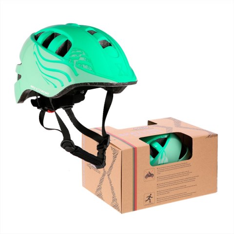 MTW08 ZIELONY ROZM. XS (48-52CM) KASK DZIECIĘCY NILS EXTREME