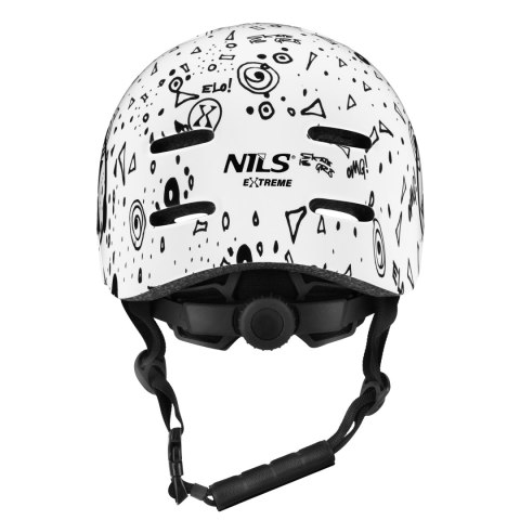 MT311 KASK BIAŁY L(58-61CM) NILS EXTREME