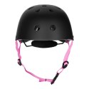 MTW001-1 KASK CZARNO-RÓŻOWY ROZM. XS(48-52CM) NILS EXTREME