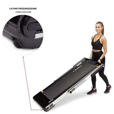 LOOP12 MULTI GRAY BIEŻNIA ELEKTRYCZNA Z BIURKIEM HMS