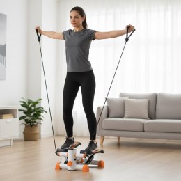 S3092 POMARAŃCZOWO-BIAŁY STEPPER PROSTY Z LINKAMI HMS