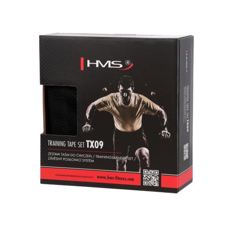 TX09 KHAKI ZESTAW TAŚM DO ĆWICZEŃ HMS