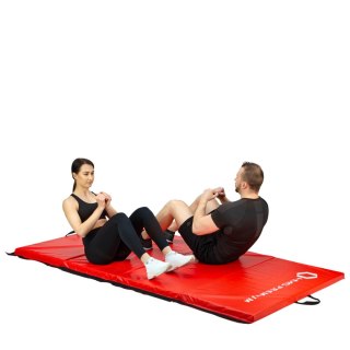 MGS01 RED MATERAC GIMNASTYCZNY SKŁADANY 2400x1200 MM HMS PREMIUM