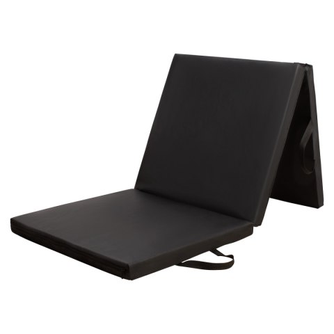 MGS02 BLACK MATERAC GIMNASTYCZNY SKŁADANY 1800x600MM HMS PREMIUM