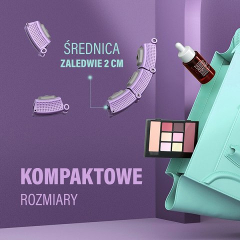 HHM14 HULA HOP VIOLET Z MAGNESAMI I OBCIĄŻNIKIEM + LICZNIK HMS