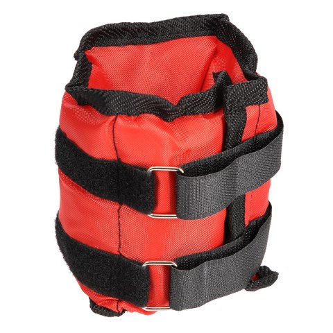 OB03 RED OBCIĄŻNIKI DO ĆWICZEŃ NA KOSTKI I NADGARSTKI 2 x 1.5 KG HMS