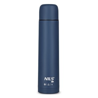 NC3804 TERMOS TURYSTYCZNY 1000 ML NIEBIESKI NILS CAMP