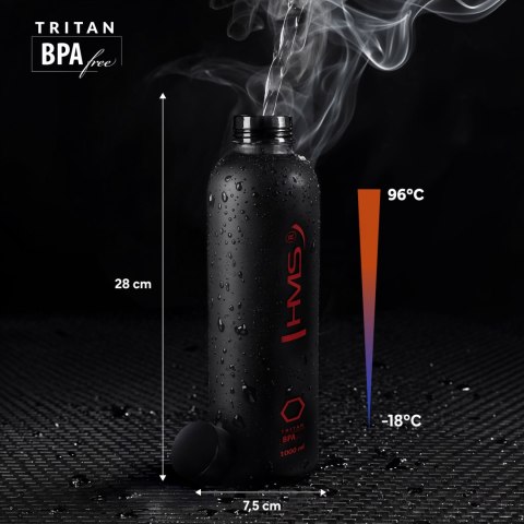 NCD61 BUTELKA TRITANOWA CZARNA HMS