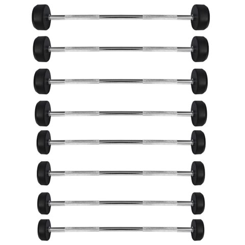 GSG-15 SZTANGA/GRYF STAŁY GUMOWANY 15 KG HMS