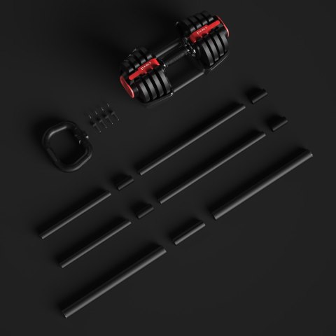 SGR18 PRO SET 3W1 ZESTAW REGULOWANYCH SZTANGIELEK 41 KG HMS