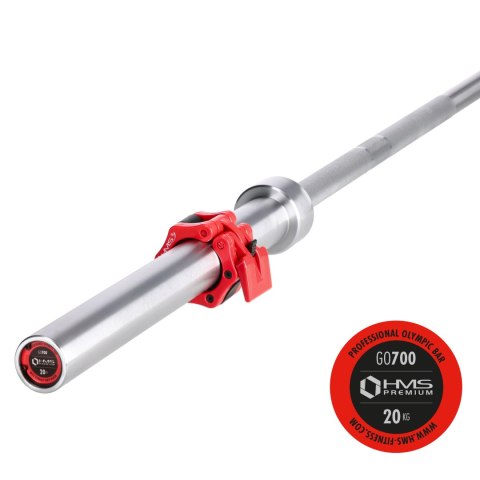 GO700 + ZACISK ZG1000 RED GRYF OLIMPIJSKI 20KG 2200MM HMS PREMIUM