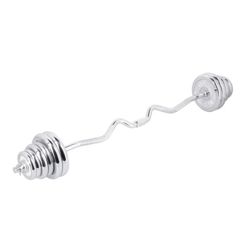 STC55 SZTANGIELKI REGULOWANE W WALIZCE CHROMOWANE 55KG HMS