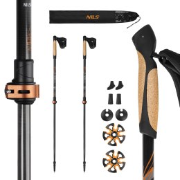 NW8613 KIJE NORDIC WALKING WŁÓKNO WĘGLOWE NILS