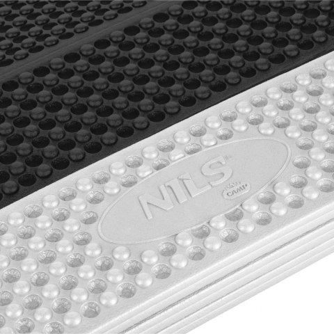 NC17103 KARIMATA SKŁADANA TURYSTYCZNA Z PODBICIEM ALUMINIOWYM + XPE 195 CM CZARNA NILS CAMP