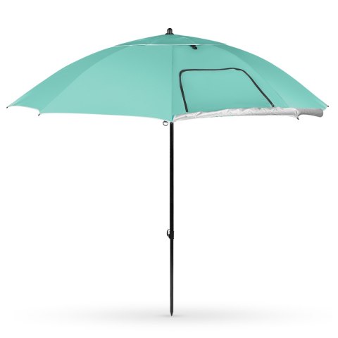 NC17114 PARASOL/PARAWAN PLAŻOWY 2W1 XXL 240 CM ZIELONY NILS