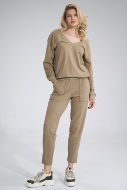 Bluza Damska Model M799 Beige - Figl