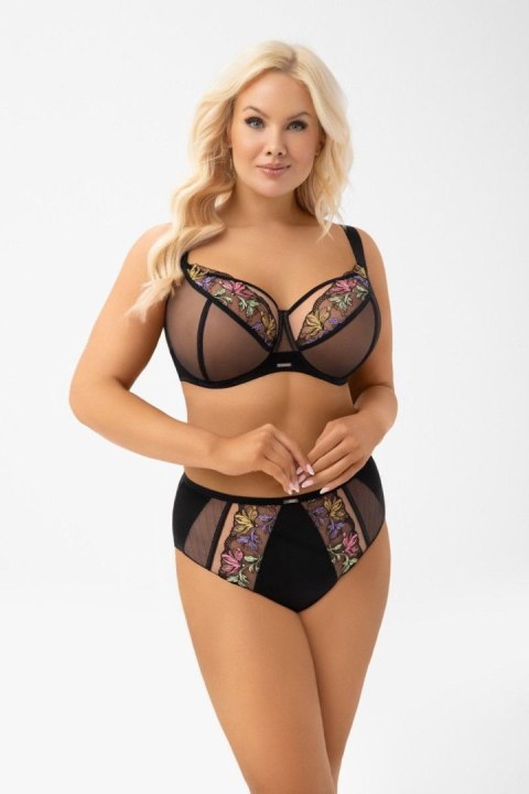 Biustonosz Soft Model G002 Black - Gorsenia Lingerie