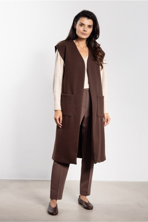 Kamizelka Model A753 Czekolada - awama