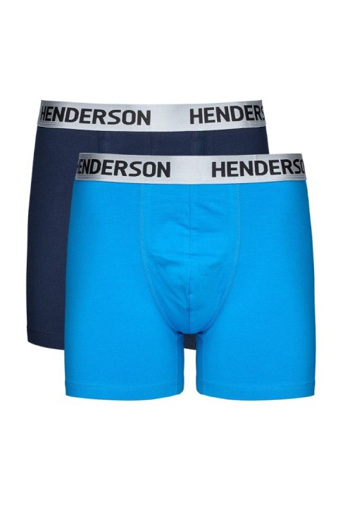 Komplet Bokserki Męskie Model Bow 44527 2pack Navy/Blue - Henderson