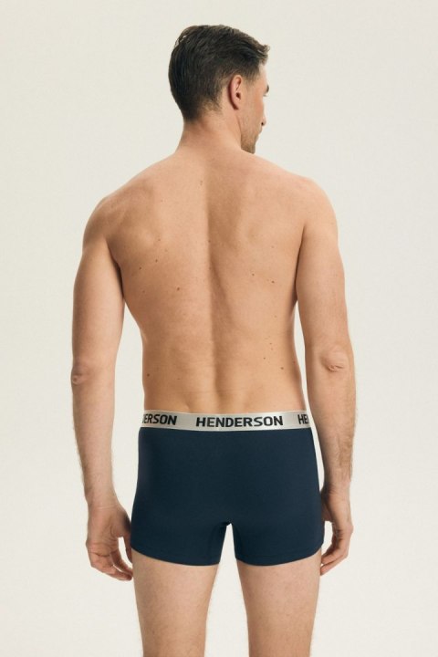 Komplet Bokserki Męskie Model Bow 44528 2pack Navy/Blue - Henderson