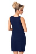 Koszulka nocna Koszula Nocna Model Olimpia II Dark Blue - Donna