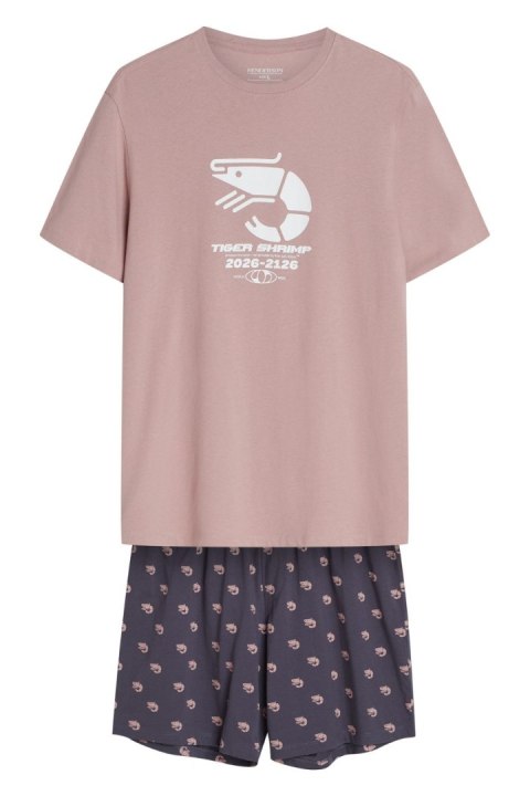 Piżama Męska Model Brad 44520 Pink - Henderson