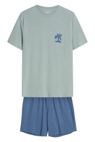 Piżama Męska Model Break 44507 Light Green - Henderson