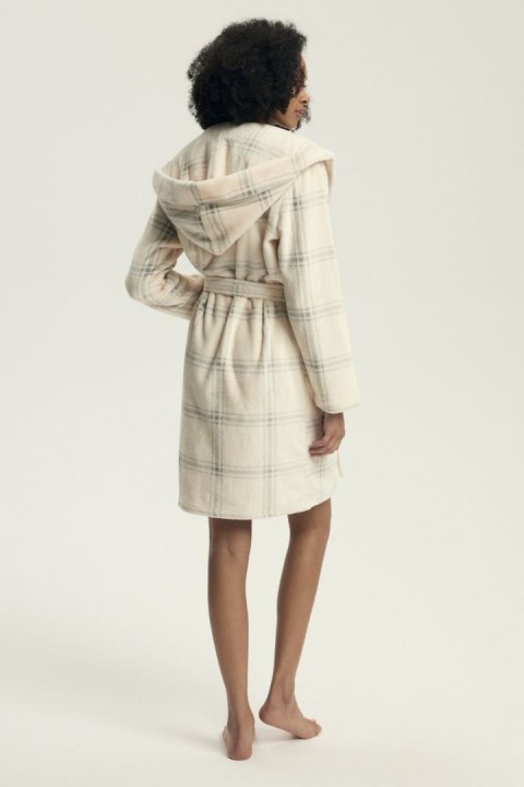 Szlafrok Damski Model Danna 43596-01X Ecru - Henderson