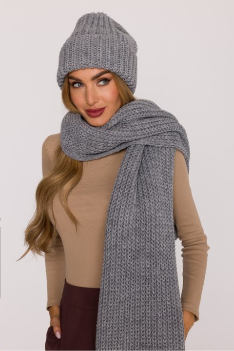 Czapka Model MOE895 Grey - Moe