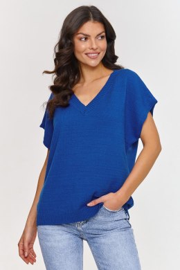 Kamizelka Model S157 Cobalt - Makadamia