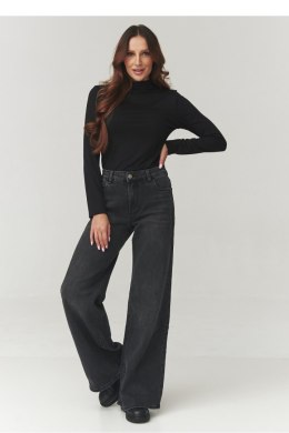 Bluzka Model C15 Black - Makadamia