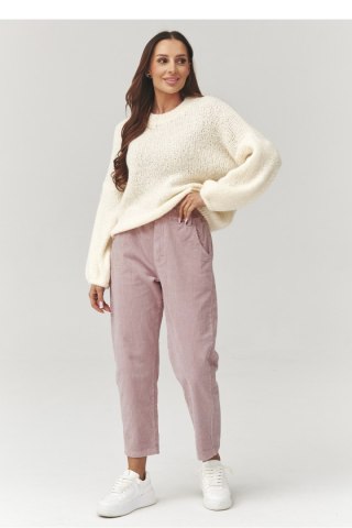 Spodnie Damski Model C33 Powder Pink - Makadamia