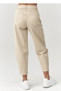 Spodnie Jeansy Damskie Model C31 Beige - Makadamia