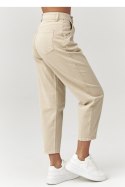 Spodnie Jeansy Damskie Model C31 Beige - Makadamia