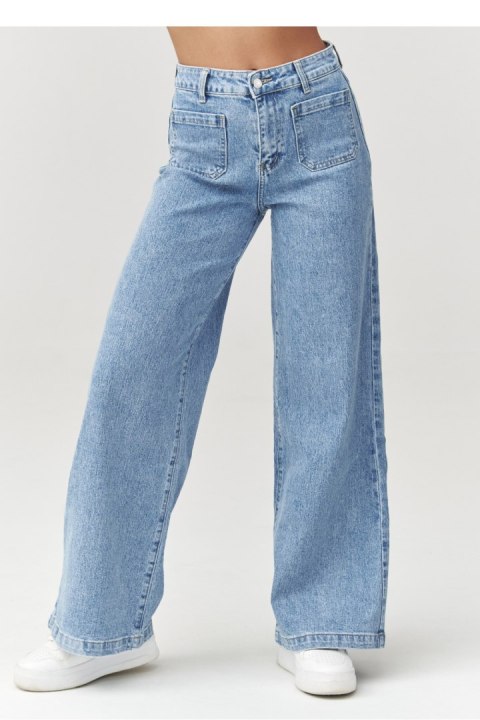 Spodnie Jeansy Damskie Model C32 Denim - Makadamia