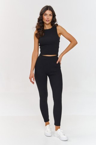 Spodnie Komplet 3w1 Model A8 Black - Makadamia