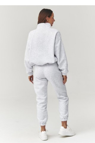 Spodnie Komplet Model A13 Grey Melange - Makadamia