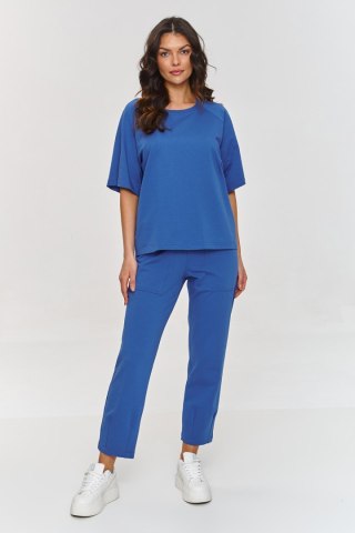 Spodnie Komplet Model M865 Indygo - Makadamia