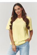 Tshirt Damski Model C41 Yellow - Makadamia