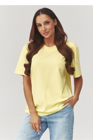 Tshirt Damski Model C41 Yellow - Makadamia