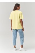 Tshirt Damski Model C41 Yellow - Makadamia