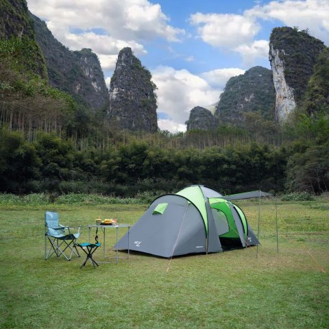 NC6431 NAMIOT KEMPINGOWY ZIELONO-SZARY HIGHLAND IV NILS CAMP