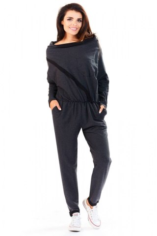 Kombinezon Damski Model M145 Grafit - Infinite You