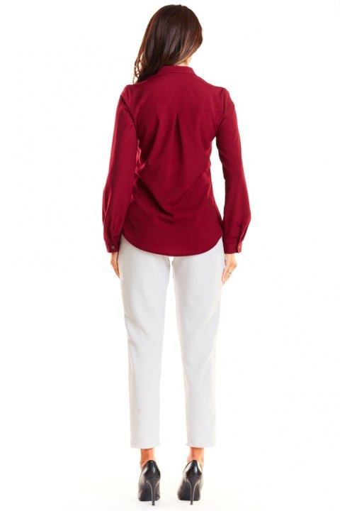 Koszula Damska ModelM176 Bordo - Infinite You