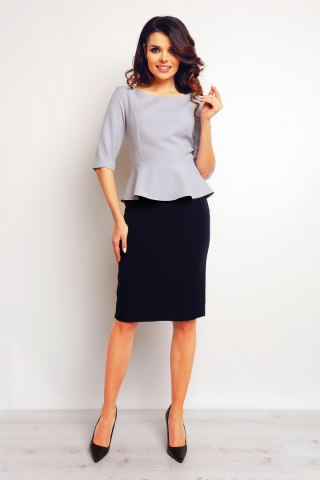 Bluzka Model M075 Grey - Infinite You