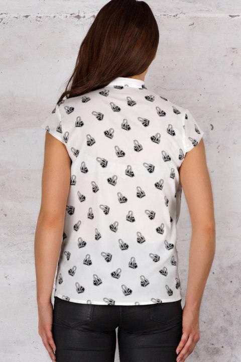 Koszula Damska Model M061 Torebki Ecru - Infinite You