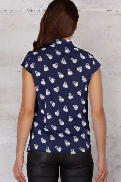 Koszula Damska Model M061 Torebki Navy - Infinite You